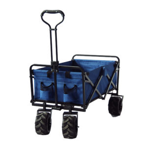 4 Wheels Blue Cart